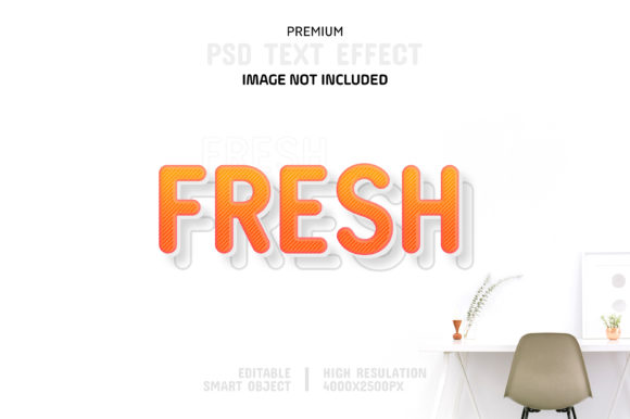 Achieve Instant Visual Impact with Editable Fresh Text Effect
