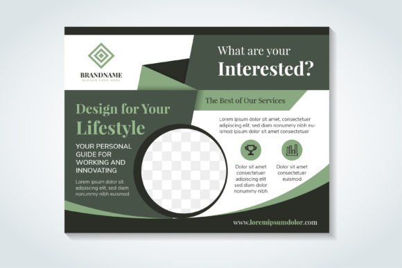 Elevate Your Visuals with the Lifestyle Horizontal Banner Green