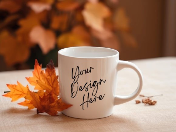 Fall Autumn Coffee Mug Mockups: A Minimalist's Dream