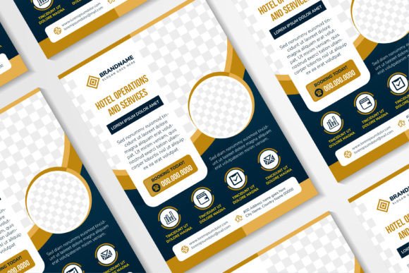 Hotel Operations and Services Flyer: A Modern Design Toolkit