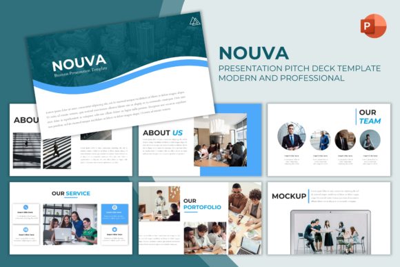 Pitch Deck Powerpoint Template - Nouva: A Designer's Guide