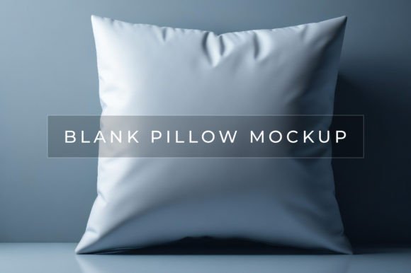 Realistic Pillow Design: The Square Pillow Mockup in the Interior