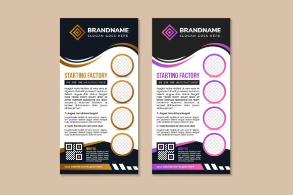 Starting Factory Vertical Banner: Industrial Design Meets Modern Marketing